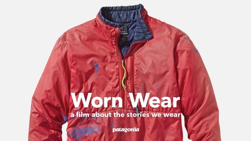 Screenshot of Patagonia's Worn Wear campaign.