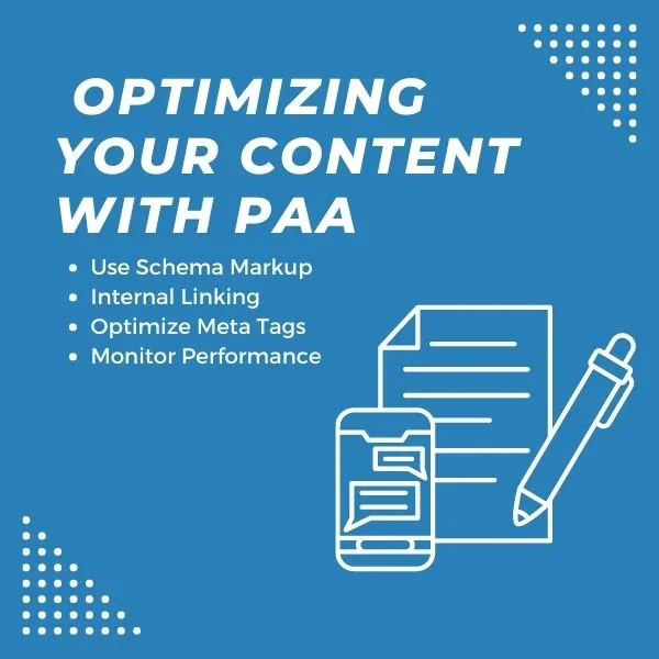 Optimizing for PAA and Search Engines