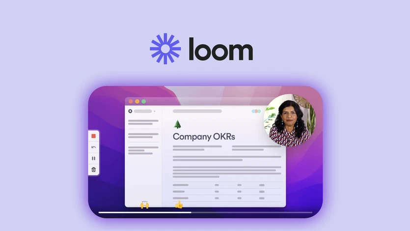 Loom An easy-to-use tool for recording short videos or tutorials.