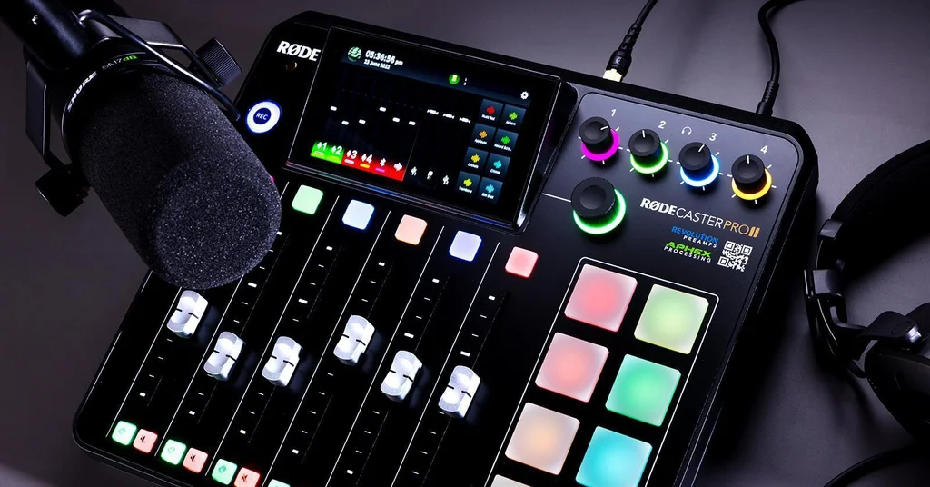 Audio Interface Podcasting Equipment