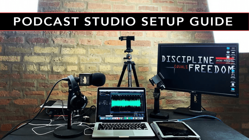 Test Setup for Recording Podcast