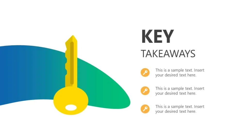 Use Bullet Points for Key Takeaways