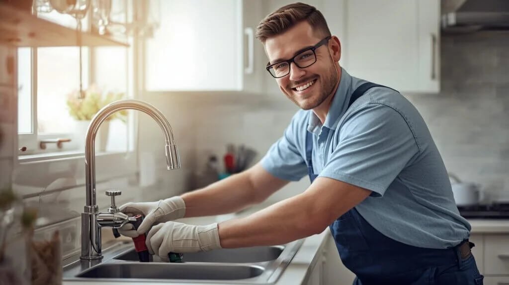 An individual portraying a campaign about plumbing services through cultral marketing in Sacramento CA