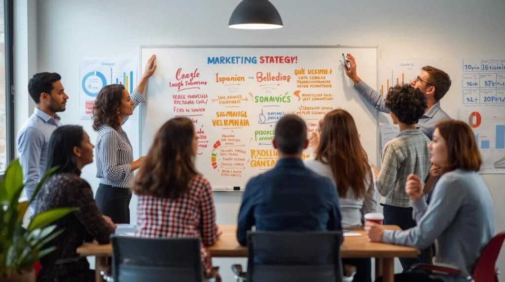 What is bilingual marketing? Bilingual marketing team discussing the future of US business in Sacramento CA